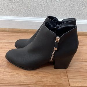 Black Ankle Booties